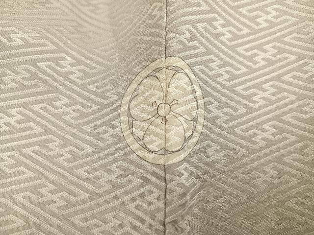 平和屋着物●男性 訪問着 刺繍 宝尽くし 暈し染め 金銀彩 正絹 逸品 AABF8158ph