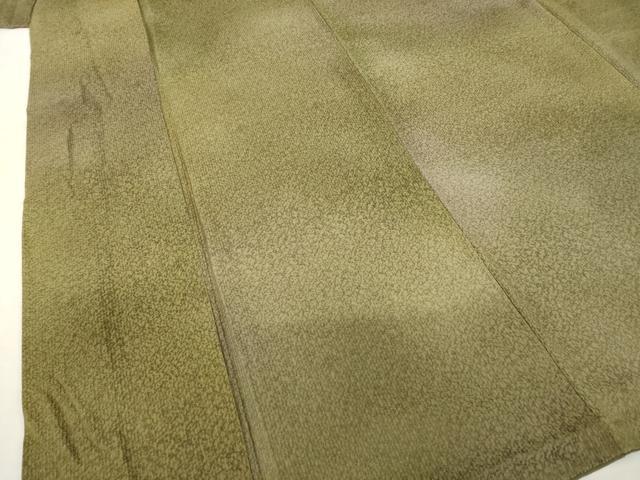 平和屋着物●染色作家 斉藤三才 小紋 霞文 暈し染め 正絹 逸品 AABF8184ck