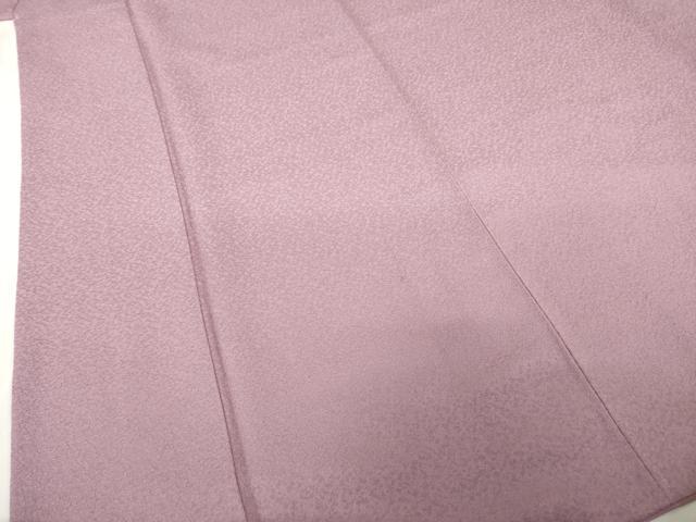 平和屋着物●上質な色無地 梅鼠色 正絹 逸品 AABF8200ck