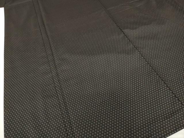 平和屋着物●本場大島紬 染大島 鱗文様 正絹 逸品 AABF8204ck