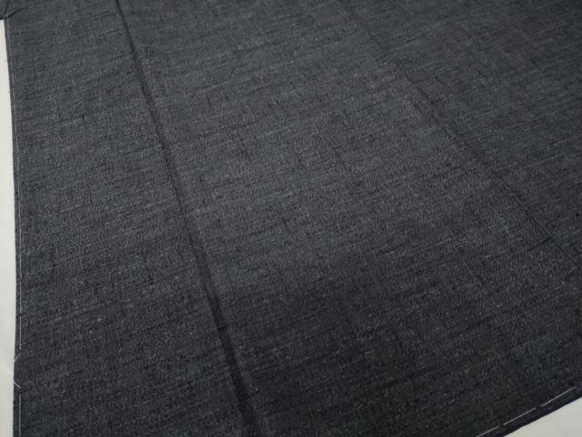 平和屋着物●男性 結城紬 アンサンブル 杢 正絹 逸品 未使用 AABF8228ck