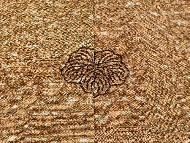 平和屋着物■上質な小紋 霞文 暈し染め 正絹 逸品 AABF8521oa