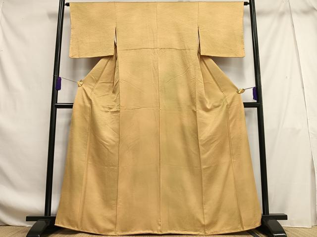 平和屋着物■上質な小紋 立波地紋 暈し染め 正絹 逸品 AABF8704oa