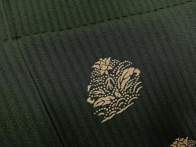 平和屋着物●訪問着 印伝 草花文 正絹 逸品 未使用 AABF8731ph