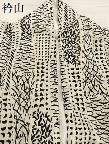 平和屋着物●上質な小紋 草木文 正絹 逸品 AABF8755ph