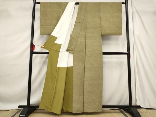平和屋着物■江戸小紋 池田深光作 鮫小紋柄 正絹 逸品 AABF8819st