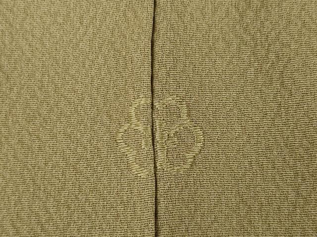平和屋着物●訪問着 草花文 鹿 暈し染め 金彩 正絹 逸品 AABF8978ck