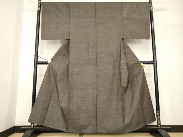 平和屋着物●男性 本場大島紬 亀甲絣 正絹 逸品 AABF8984ck