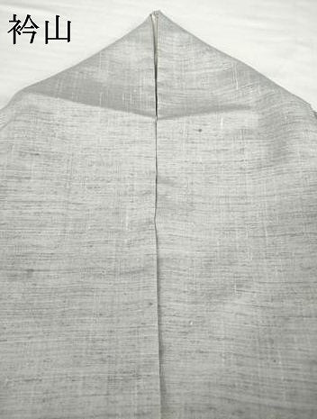 平和屋着物●小千谷紬 訪問着 童子 風神雷神 正絹 逸品 AABF9038ck