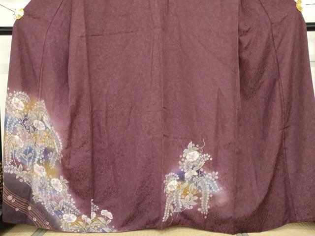 平和屋着物●訪問着 辻が花 暈し染め 正絹 逸品 AABF9095cs