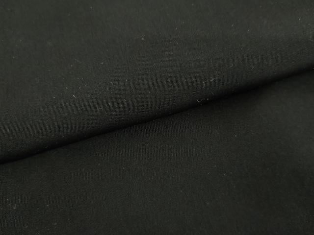 平和屋着物●男性 黒紋付 正絹 逸品 AABF9150cs
