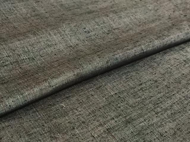平和屋着物▽上質な紬 単衣 霞文 正絹 逸品 AABF9163jh
