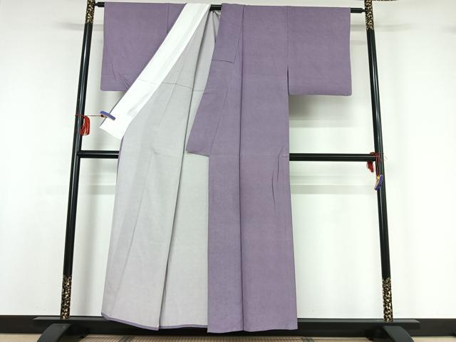 平和屋着物▽江戸小紋 単衣 鮫小紋柄 正絹 逸品 AABF9186jh
