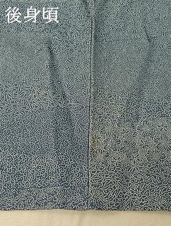 平和屋着物▽江戸小紋 単衣 作家物 寄せ小紋柄 正絹 逸品 AABF9203jh