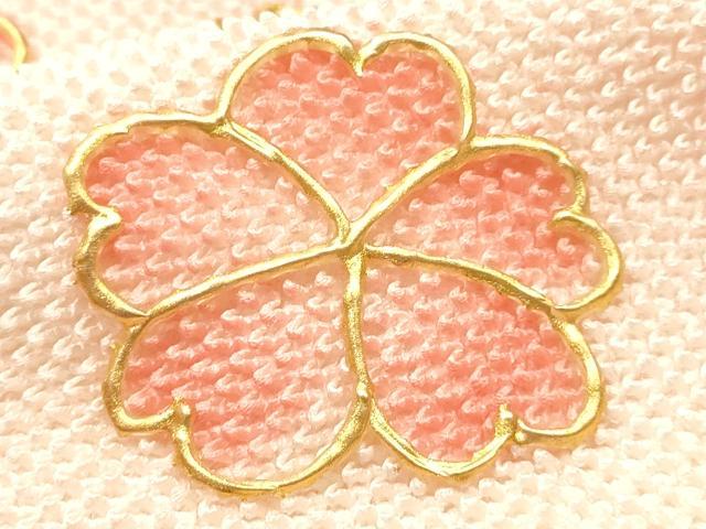 平和屋本店●和装小物 帯締め・帯揚げセット 振袖用 総絞り 舞蝶花文 暈し染め 金糸 金彩 逸品 AABF9251ay