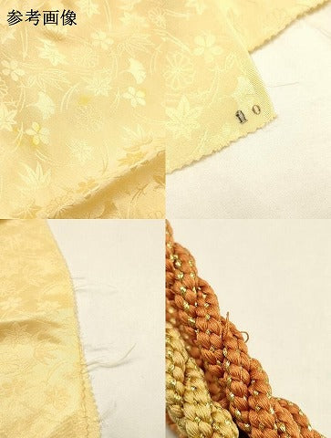 平和屋着物●和装小物 帯締め・帯揚げセット 絞り 中抜き 暈し 正絹 逸品 未使用品あり AABF9368ay