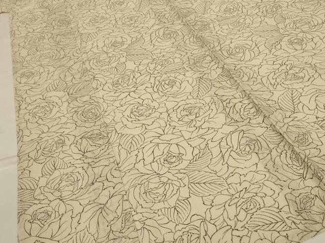 平和屋着物*夏物 小紋 絽 薔薇 正絹 逸品 AABF9417jd