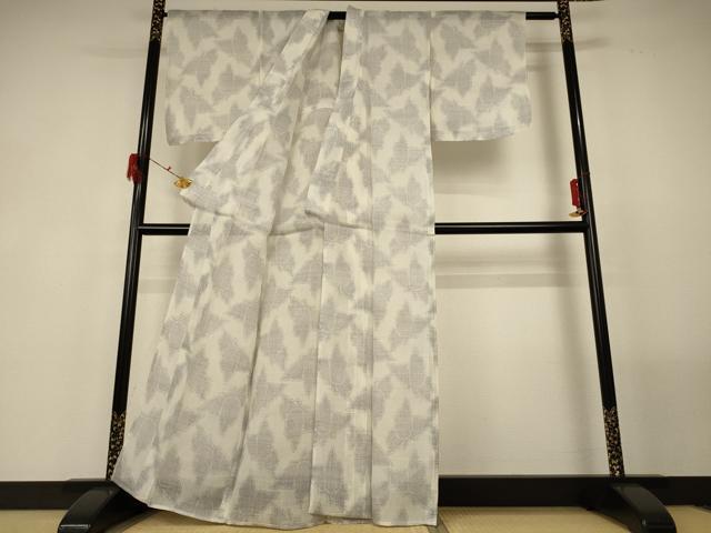 平和屋着物*夏物 上布 舞蝶文 大丸扱い 麻 逸品 AABF9438jd
