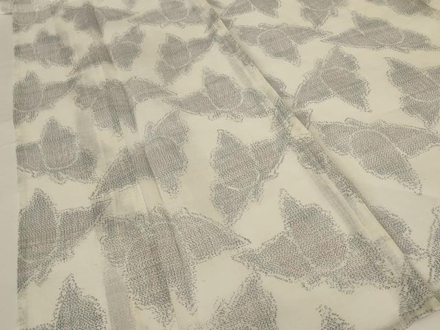 平和屋着物*夏物 上布 舞蝶文 大丸扱い 麻 逸品 AABF9438jd