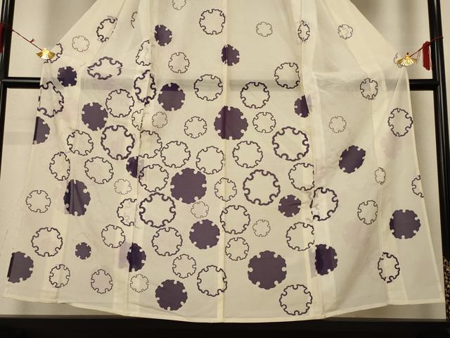 平和屋着物*夏物 訪問着 絽 雪輪文 洗える着物 AABF9465jd