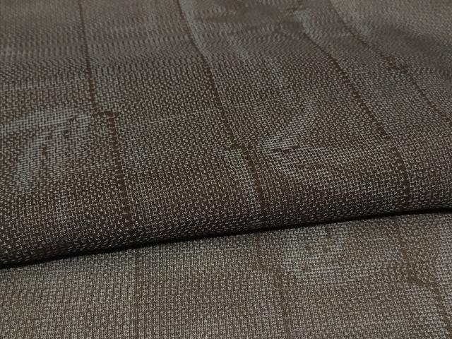 平和屋着物*夏物 本場大島紬 夏大島 枝葉文 正絹 逸品 未使用 AABF9481jd