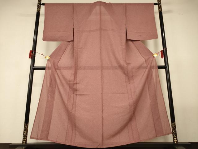 平和屋着物*夏物 江戸小紋 絽 寄せ小紋柄 正絹 逸品 AABF9487jd
