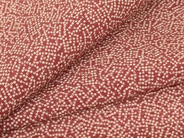 平和屋着物*夏物 江戸小紋 絽 寄せ小紋柄 正絹 逸品 AABF9487jd