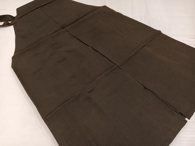 平和屋着物●男性 馬乗り袴 縞 正絹 逸品 AABF9536ph