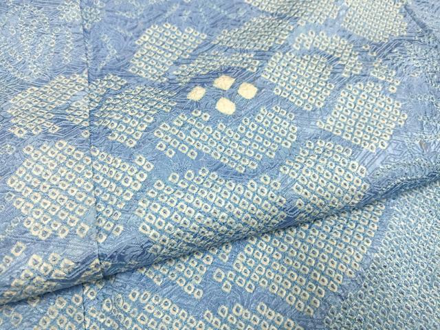 平和屋着物●豪華振袖 総絞り 花尽くし 正絹 逸品 AABF9572ph