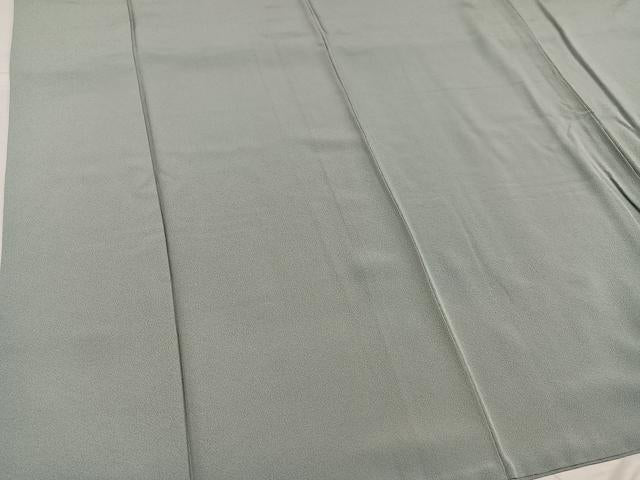 平和屋着物●上質な色無地 蕎麦切色 正絹 逸品 AABF9577ph