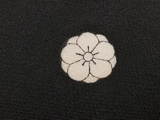 平和屋着物●豪華黒留袖 友禅 刺繍 流水鴛鴦文 金糸 正絹 逸品 AABF9597ph