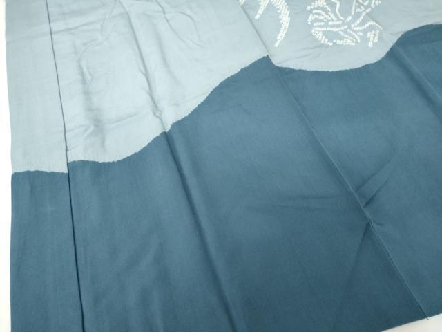 平和屋着物●男性 長襦袢 袷 絞り 登り龍 正絹 逸品 AABF9601ck