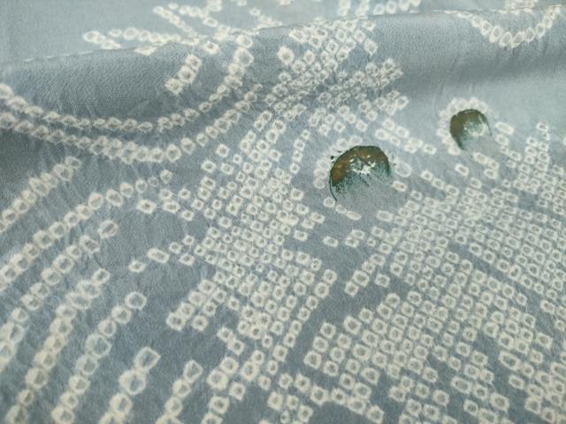 平和屋着物●男性 長襦袢 袷 絞り 登り龍 正絹 逸品 AABF9601ck