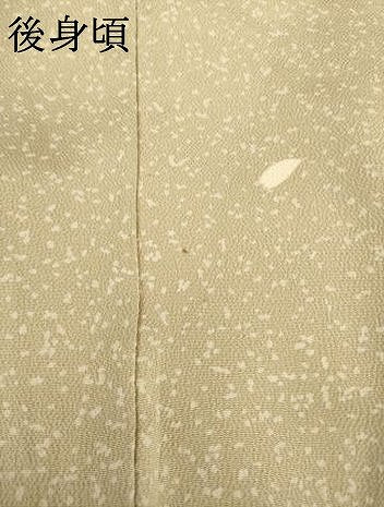 平和屋着物●訪問着 友禅 雪輪枝垂れ花文 正絹 逸品 AABF9633ck