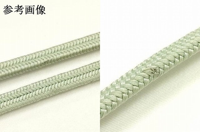 平和屋着物●極上 有職組紐道明 帯締め 冠組 柳鼠色 宮内庁御用 国立博物館御用 東京芸術大学御用 逸品 AABF9806ay