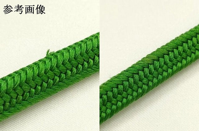 平和屋着物●極上 有職組紐道明 帯締め 御岳組 苔色 宮内庁御用 国立博物館御用 東京芸術大学御用 逸品 AABF9826ay