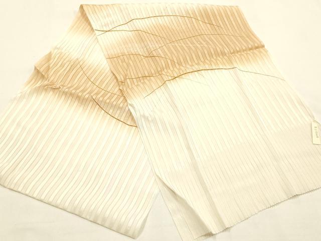 平和屋着物*夏物 和装小物 帯締め・帯揚げセット レース組 伊賀くみ紐 芝文 露芝 金糸 正絹 逸品 未使用 AABF9880ay