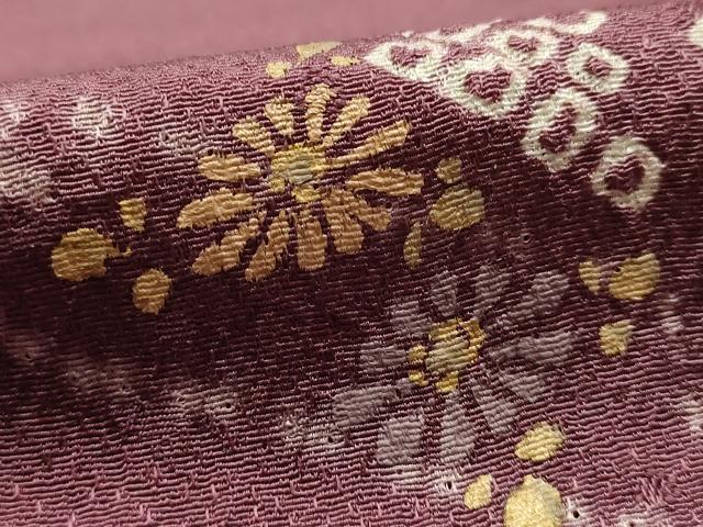 平和屋本店●和装小物 帯締め・帯揚げセット 冠組 絞り 暈し タケハナ 正絹 逸品 未使用 AABF9946ay