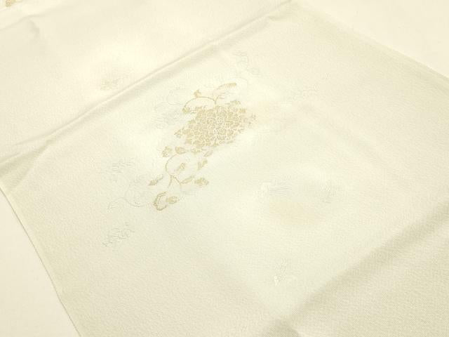平和屋本店●和装小物 帯締め・帯揚げセット 高麗組 綾出し 正倉院模様 丹後ちりめん タケハナ 正絹 逸品 未使用 AABF9947ay