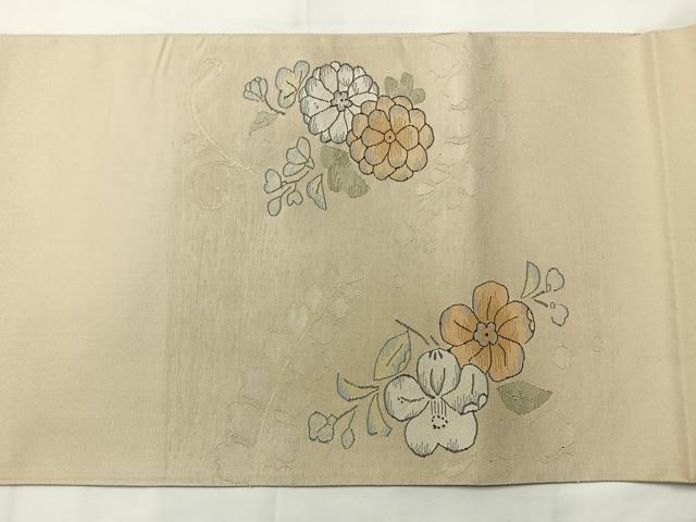 平和屋着物◎太鼓柄袋帯 辻が花 正絹 逸品 AABG0046uk