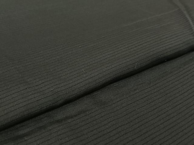 平和屋着物▽男性 羽織 黒紋付 スリーシーズン 春夏秋 塵除け 暗黒色 正絹 逸品 AABG0219jh