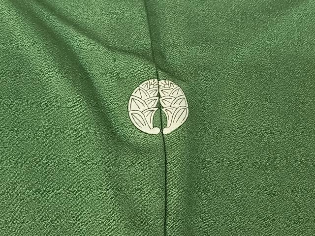 平和屋着物▽訪問着 単衣 吉祥花文 暈し染め 金彩 正絹 逸品 AABG0223jh