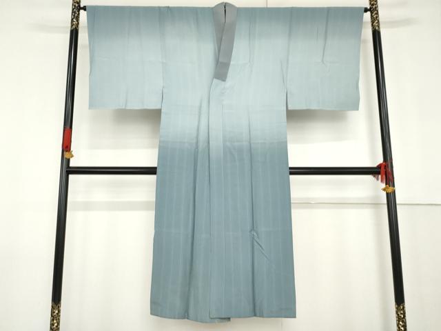平和屋着物●男性 長襦袢 袷 霞文 暈し染め 正絹 逸品 AABG0281cs