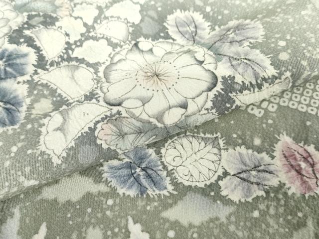 平和屋着物●訪問着 辻が花 暈し染め 正絹 逸品 AABG0351cs