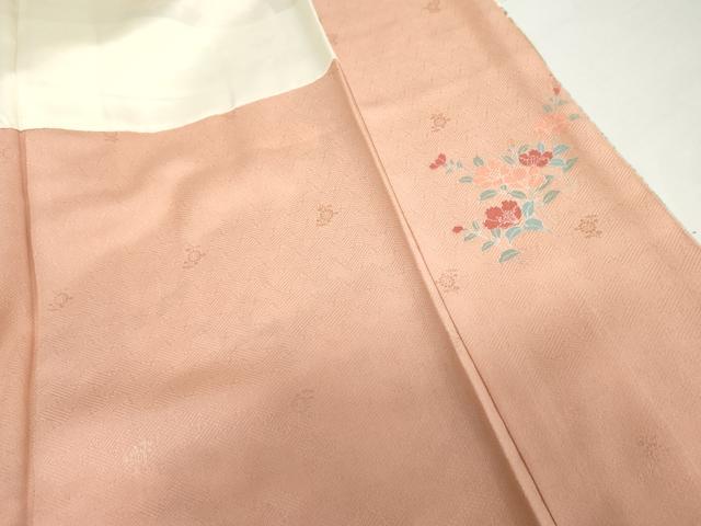 平和屋着物●訪問着 扇面草花文 暈し染め 金銀彩 正絹 逸品 AABG0373cs
