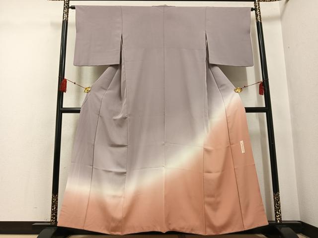 平和屋着物○世界的人形師 辻村寿三郎 ジュサブロー 訪問着 霞文