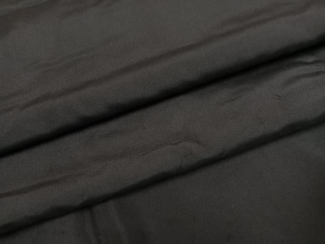 平和屋着物●男性 黒紋付 正絹 逸品 AABG0435ph