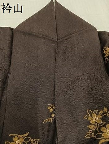 平和屋着物●上質な小紋 草花文 鈴乃屋扱い正絹 逸品 AABG0450ph