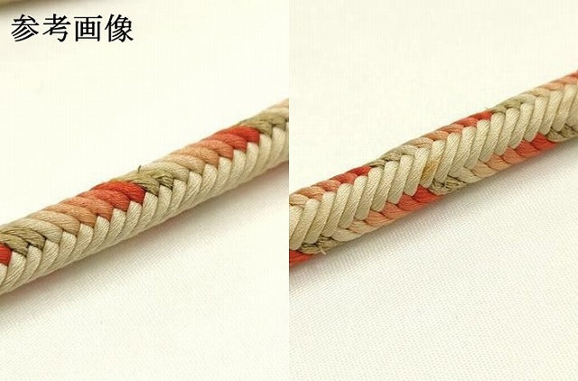 平和屋着物●極上 有職組紐道明 帯締め 奈良組 丸胡蝶 金糸 宮内庁御用 国立博物館御用 東京芸術大学御用 逸品 AABG0686ay