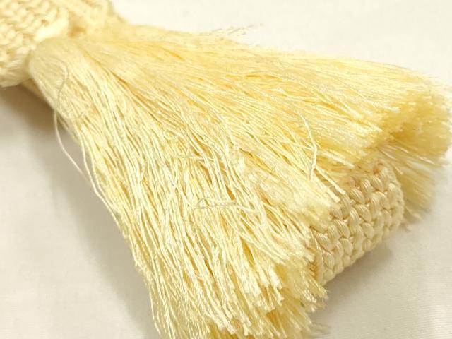 平和屋本店●和装小物 帯締め・帯揚げセット 螺鈿 暈し染め 金彩 逸品 未使用 AABG0767ay